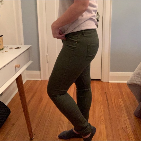 H&M Army Green Pants - Picture 3 of 4